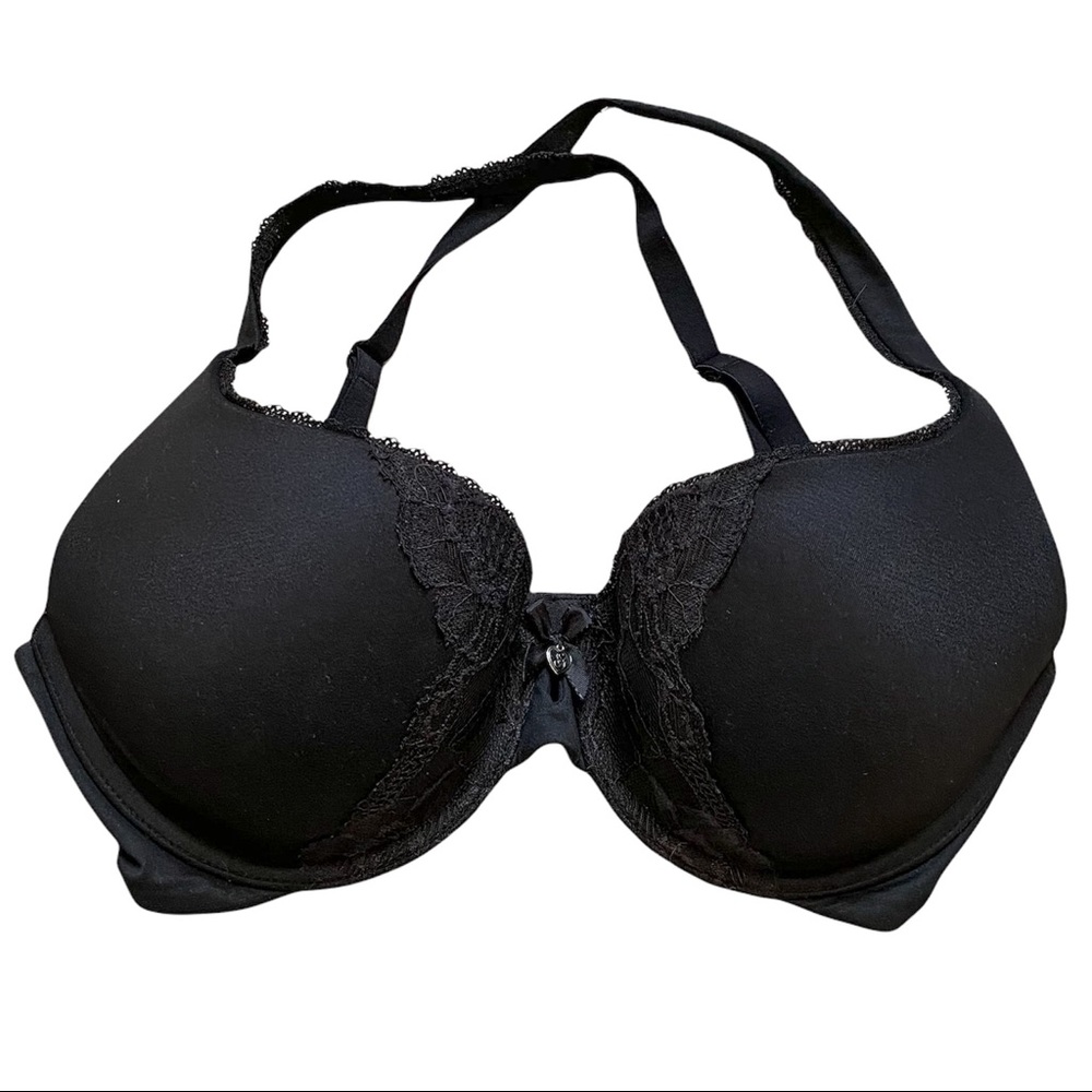 VICTORIAS SECRET 32DD Push-up Bra Cross Back Option